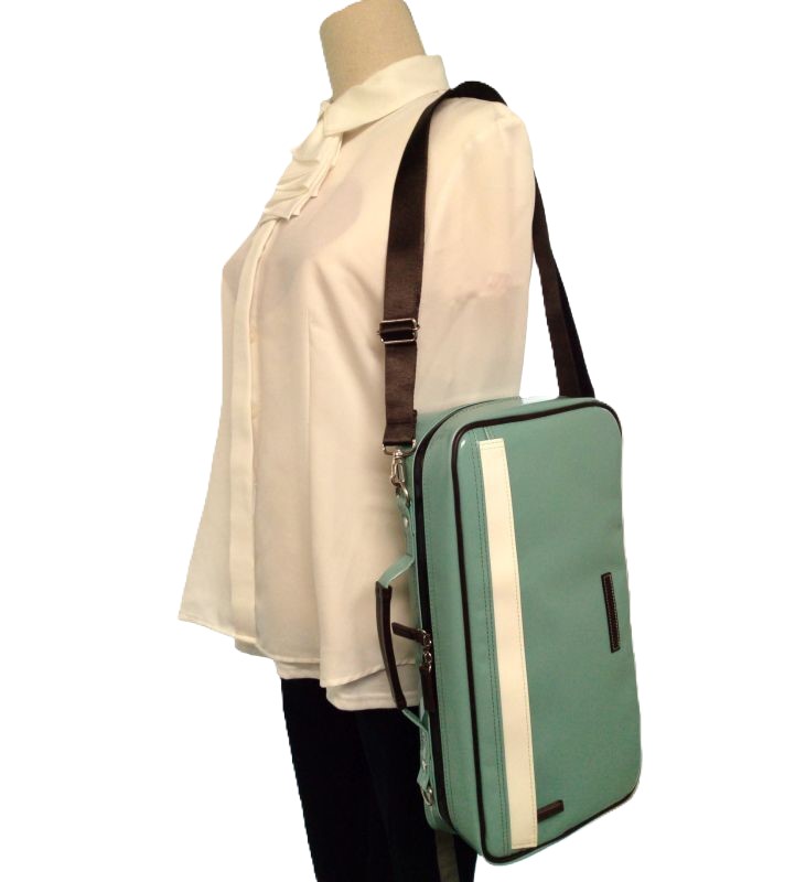 Photo: NAHOK Oboe Case Bag [Appassionato/wf] Pure White / Light Pink {Waterproof, Temperature Adjustment & Shock Absorb}