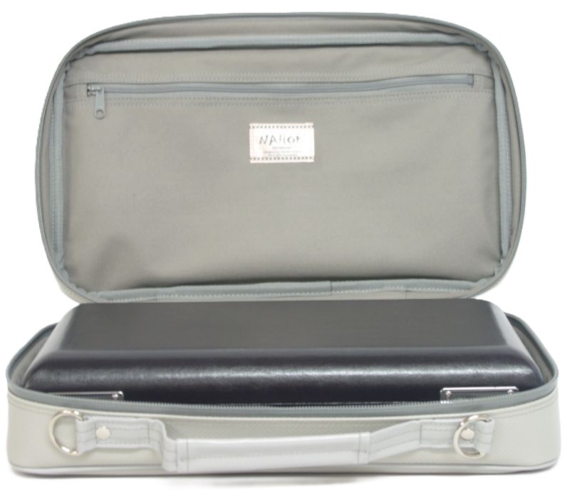 Photo: NAHOK Single Oboe Case Bag [The Mission/wf] Matte Light Grey {Waterproof, Temperature Adjustment & Shock Absorb}