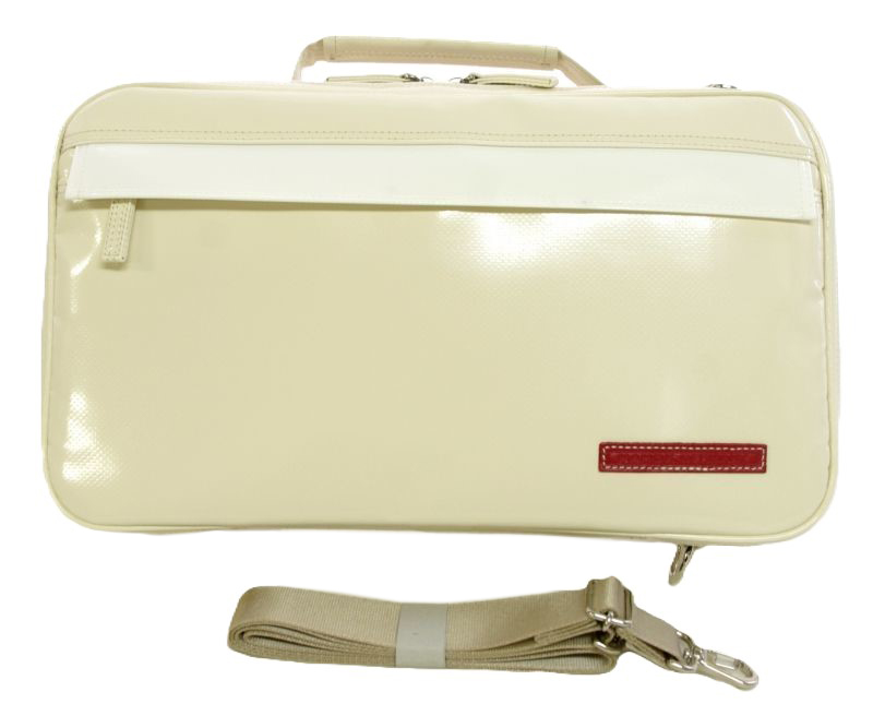 Photo4: NAHOK Single Oboe Case Bag [The Mission/wf] Ivory / White {Waterproof, Temperature Adjustment & Shock Absorb}