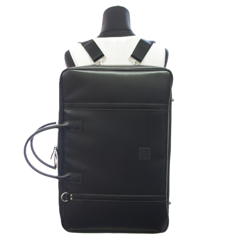 Photo3: BIG SALE/ Hand Made  /NAHOK Timpani Mallet Case Bag / Briefcase style [TM.Matrix B] Matte Black {Waterproof, Temperature Adjustment & Shock Absorb}