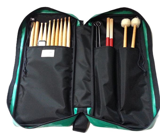 Photo: NAHOK Drum Stick Case Bag [Drum Line4] Emerald Green {Waterproof}