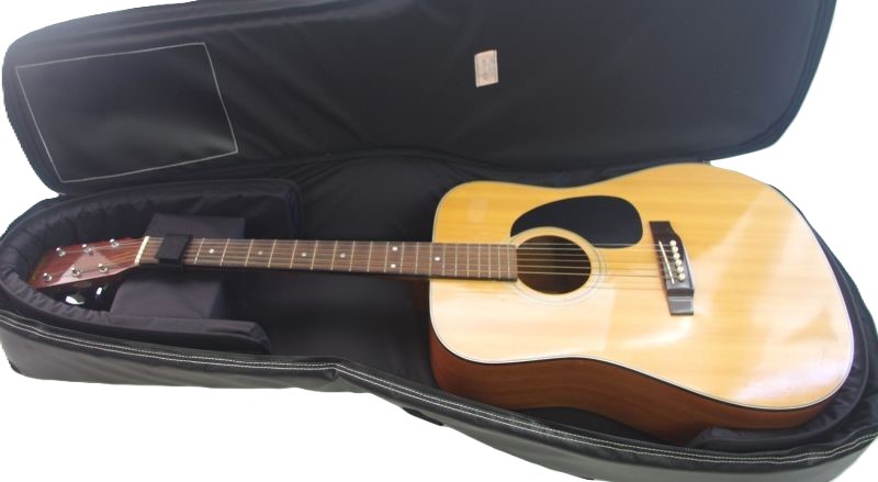 Photo: NAHOK Acoustic Guitar Carry Case [Scorsese/wf] Rastafarian Color / Black {Waterproof, Temperature Adjustment & Shock Absorb}