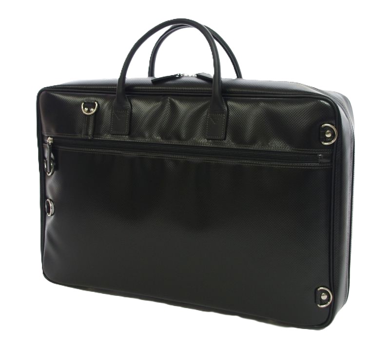 Photo4: BIG SALE/ Hand Made  /NAHOK Timpani Mallet Case Bag / Briefcase style [TM.Matrix B] Matte Black {Waterproof, Temperature Adjustment & Shock Absorb}