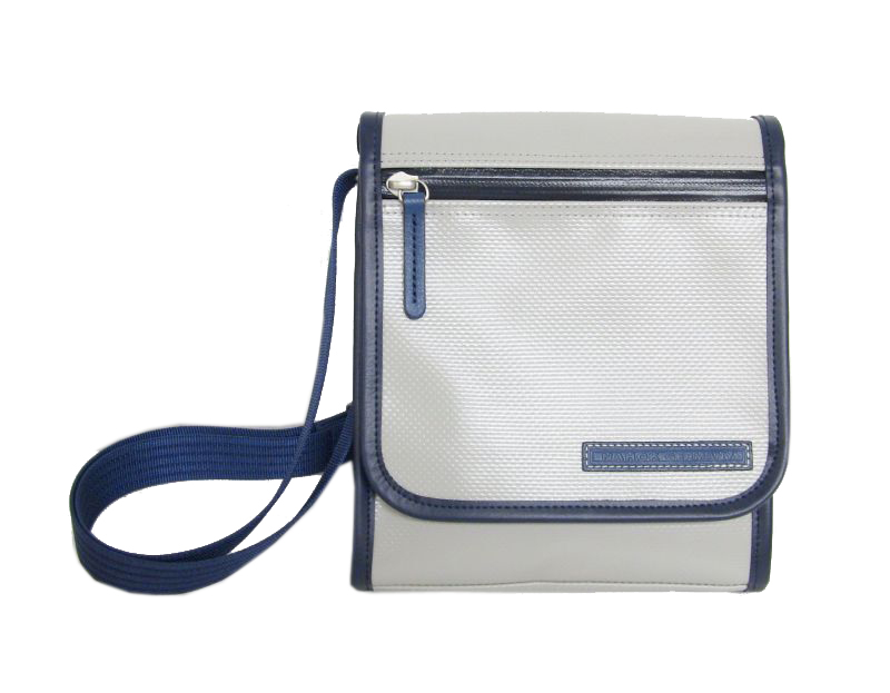 Photo3: NAHOK Pochette [Bandits 2/wf] Matte Light Grey / Dark Blue {Waterproof}