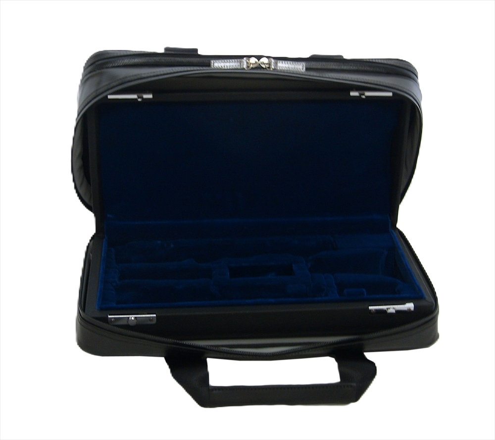 Photo: NAHOK Clarinet Case Bag 2compartments  [Camarade3/wf] Matte Black / Black {Waterproof, Temperature Adjustment & Shock Absorb}