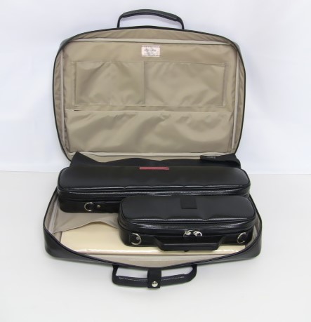 Photo: NAHOK W Case [Gabriel/wf] for Flute players,Matte Black {Waterproof, Temperature Adjustment & Humidity Regulation,  Shock Protection} 