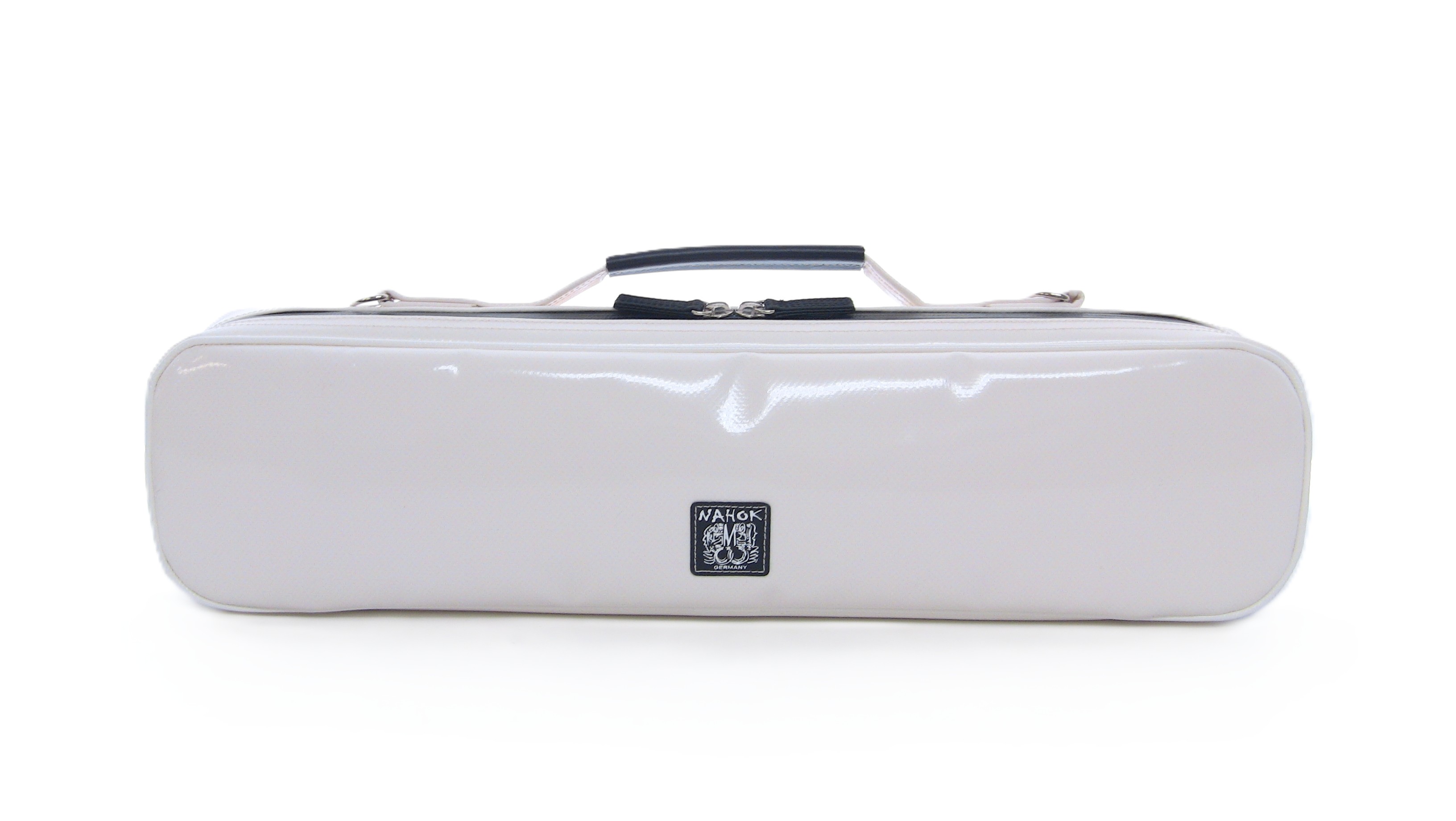 Photo2: NAHOK Woodwind Flute B Hand made, special order- White / black  {Waterproof, Temperature Adjustment & Shock Absorb}