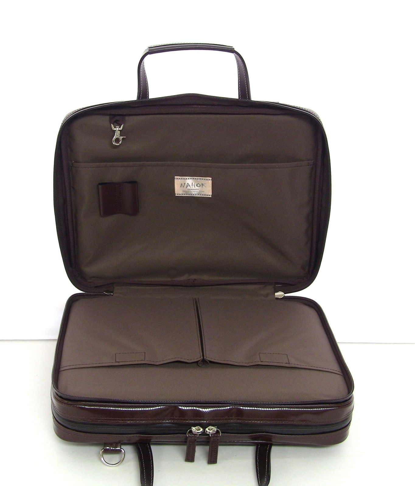 Photo: NAHOK Briefcase for Oboe [Cantabile 2/wf] Chocolate / Camel {Waterproof, Temperature Adjustment & Shock Absorb}