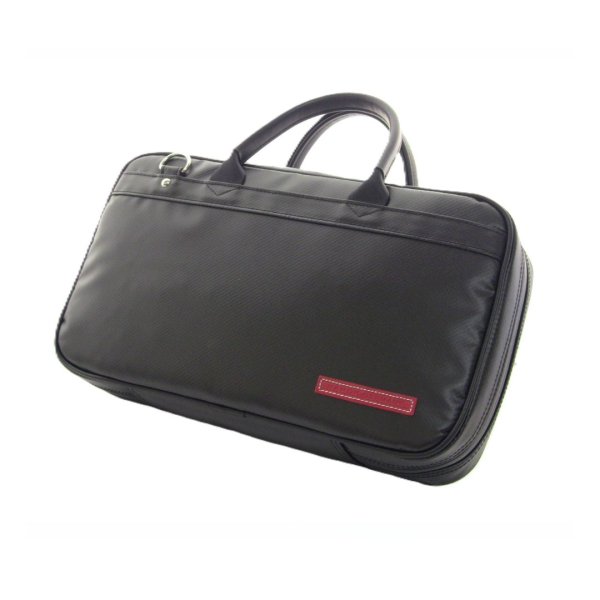 Photo: Lightweight Backpack for Oboe [Helden/wf] Matte Black / Ivory, Red