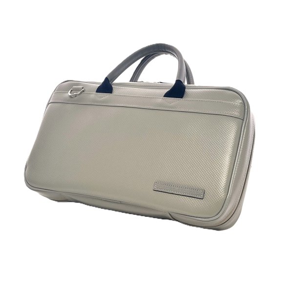 Photo: Lightweight Backpack for Oboe [Helden/wf] Matte Light Grey / Yellow, Blue