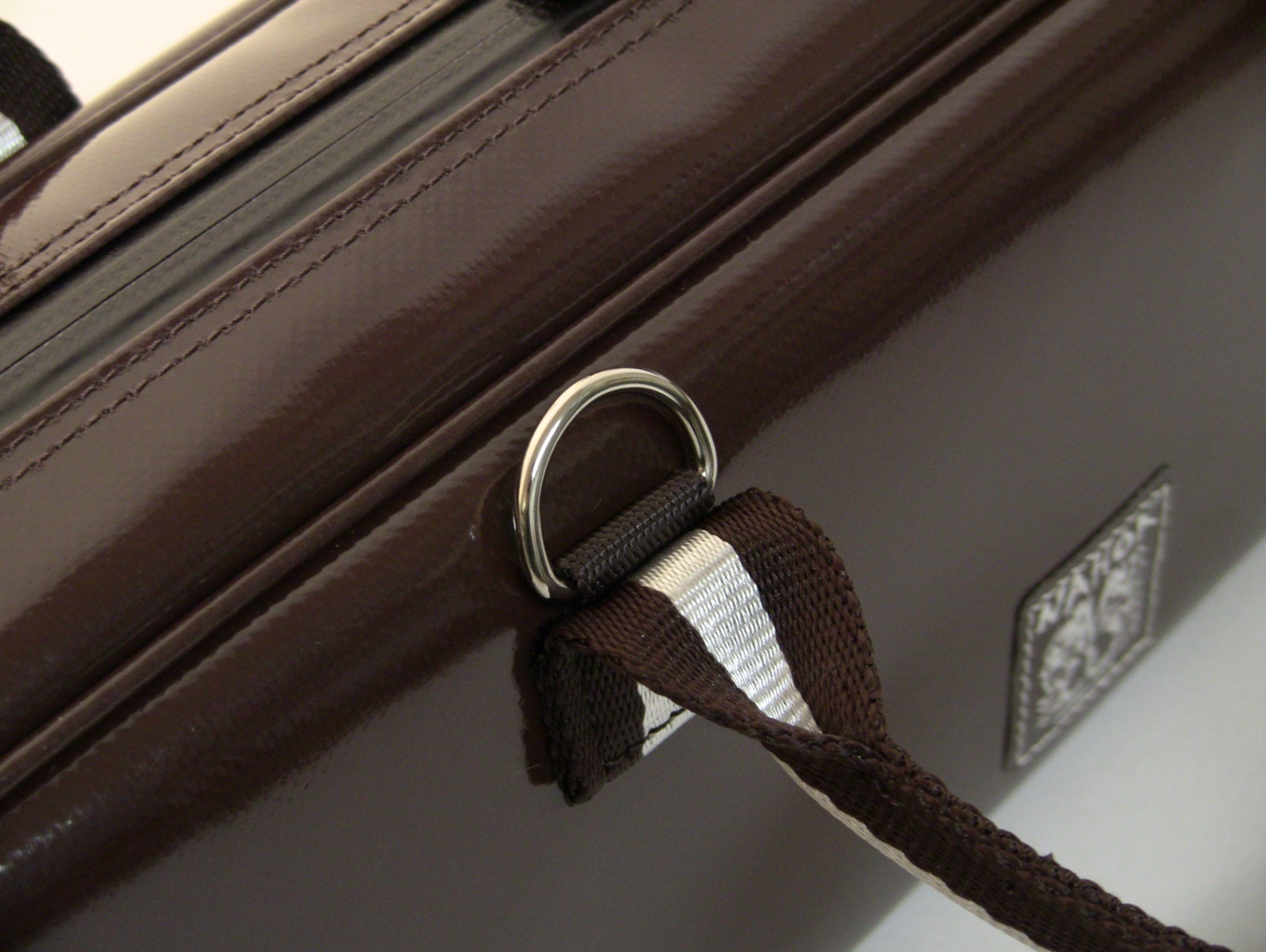 Photo4: For B&C foot, NAHOK Flute & Piccolo Case Bag [Grand Master3/wf] Chocolate / Chocolate & Silver Handle {Waterproof, Temperature Adjustment & Shock Absorb}